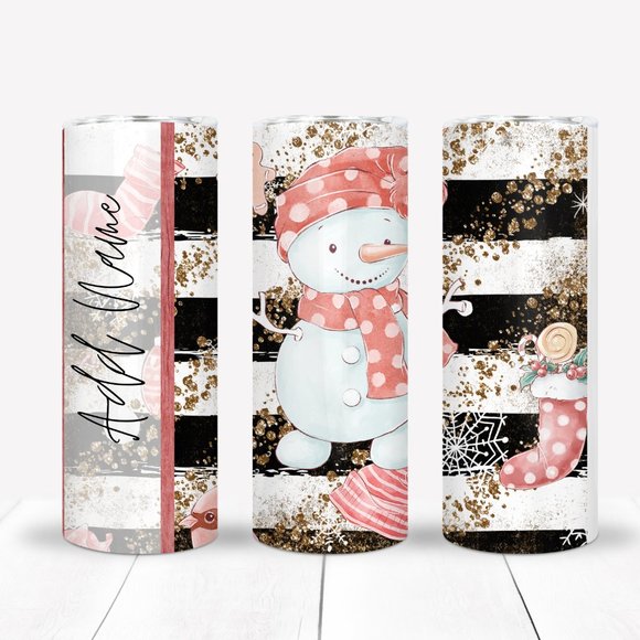 Personalized Christmas Coffee Mug, Thinking Of You Tumbler Set - Picture 1 of 4